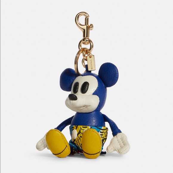 Coach Disney Mickey Mouse X Keith Haring Collectible Bag Charm - Picture 2 of 10